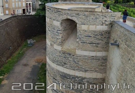 Château d'Angers - Une tour