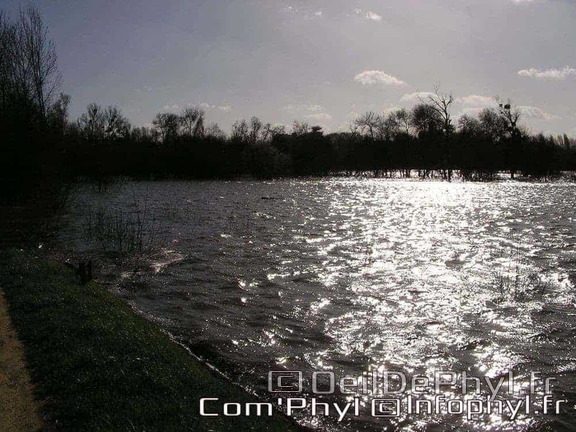 Inondation Soucelles Villevêque - 2007