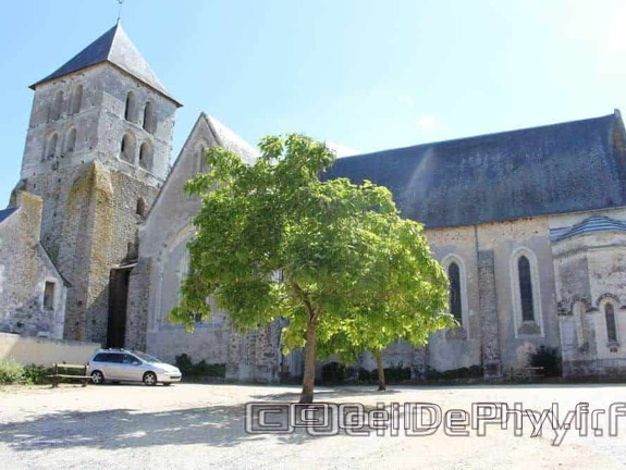 Église St Médard - Cheviré le rouge