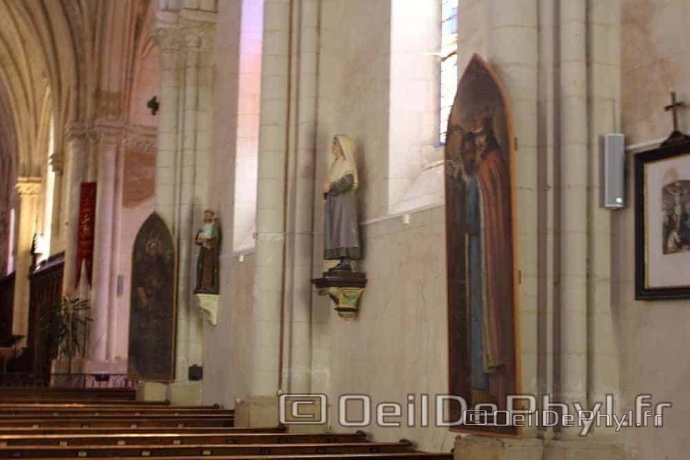 Église St Médard - Cheviré le rouge