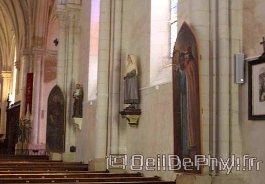 Église St Médard - Cheviré le rouge